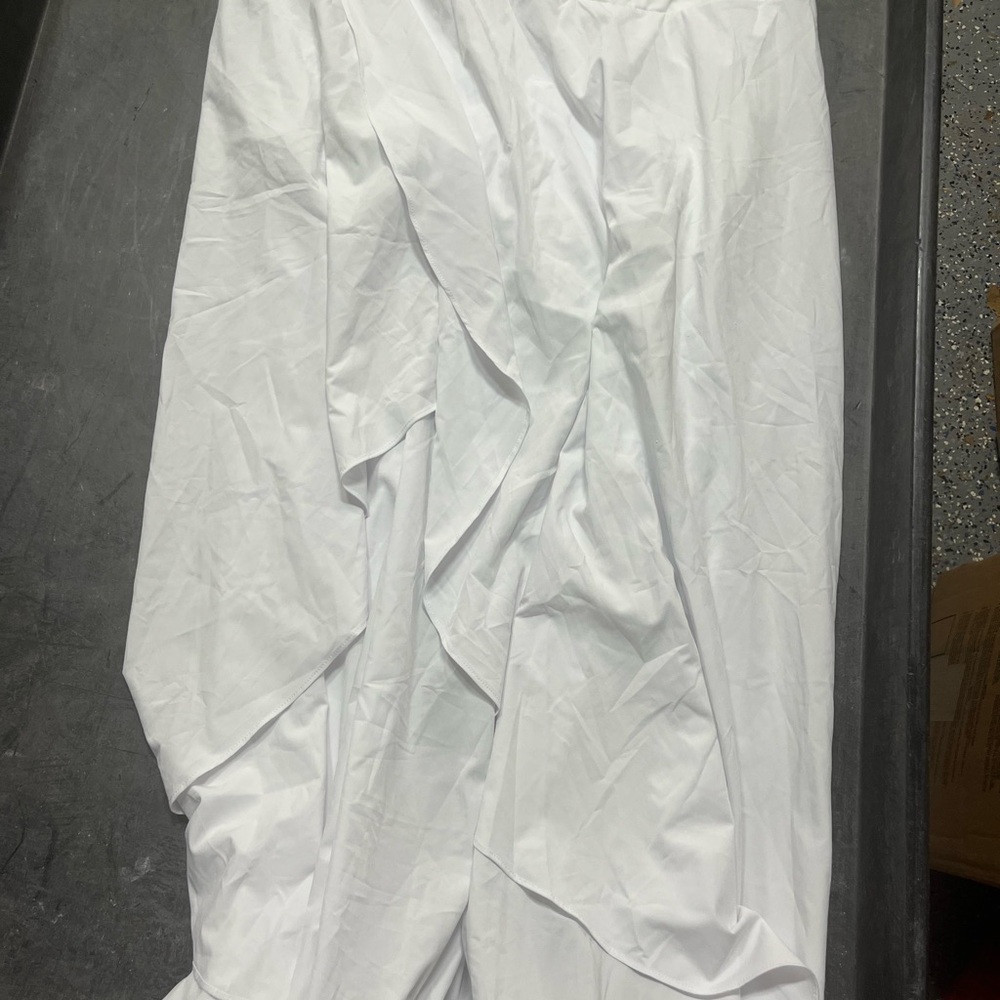 White Halara Maxi Skirt